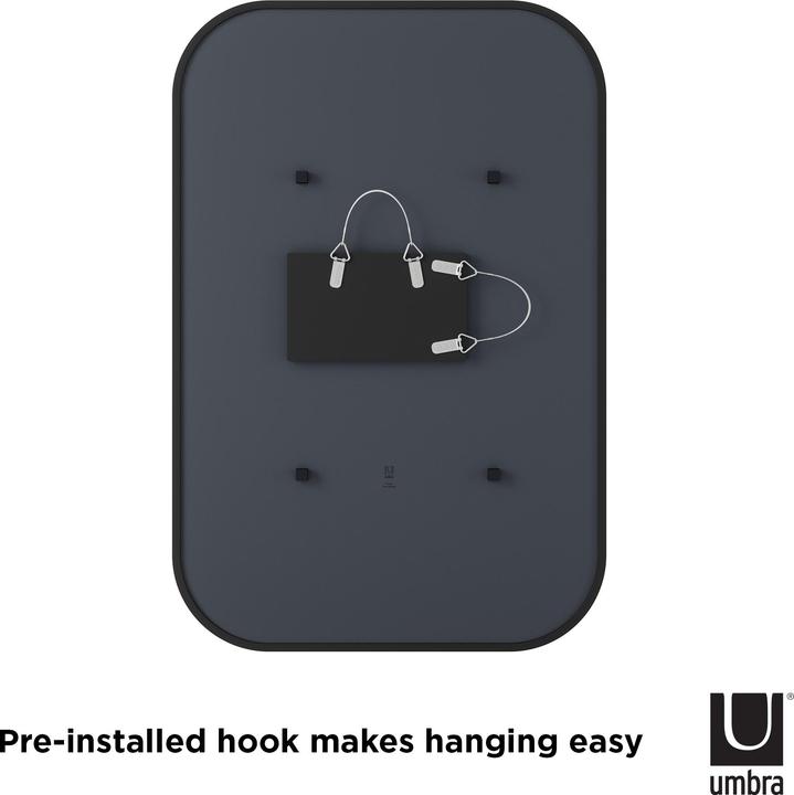 Actual product image Umbra Hub Rectangle Wall Mirror (91 x 3 x 61 cm)