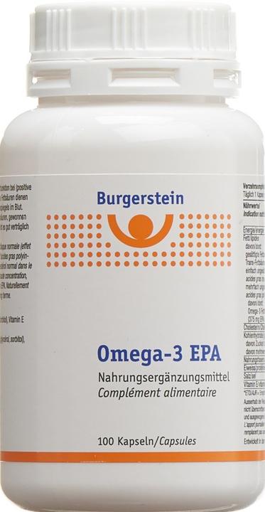Actual product image Burgerstein Omega-3 EPA (100 pcs., Capsules, 100 ml)