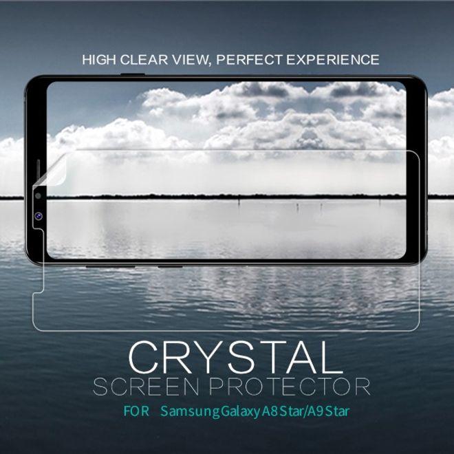 Actual product image Nillkin Super Clear Series Protective Film (1 Piece, Samsung Galaxy A8 Star, Samsung Galaxy A9)