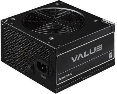Actual product image Chieftec Power Supply||600 Watts|Efficiency 80 PLUS|PFC Active|APB-600B8-BK (600 W)