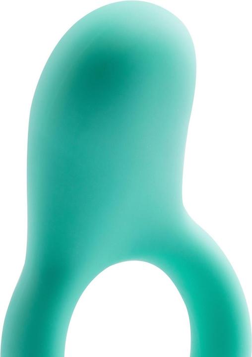 Produktbild Amorelie Penisring mit Vibration «Dance» Türkis (2.60 cm)