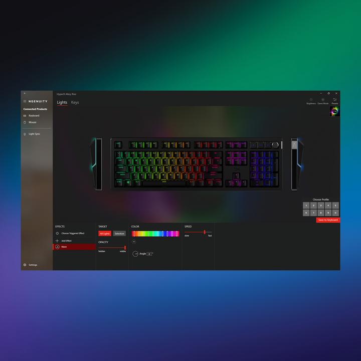 Produktbild HyperX Alloy Rise (CH, Kabelgebunden)