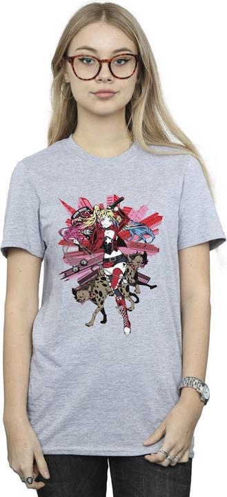 Produktbild Harley Quinn Hyänen BaumwollBoyfriend TShirt (XL)