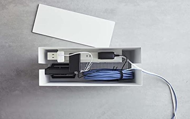 Produktbild Yamazaki Kabelbox mit Rollen TOWER