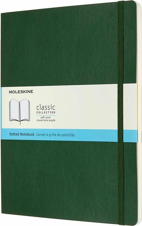 Actual product image Moleskine XL - Notebook (19 x 25 cm, Checked, Soft cover)