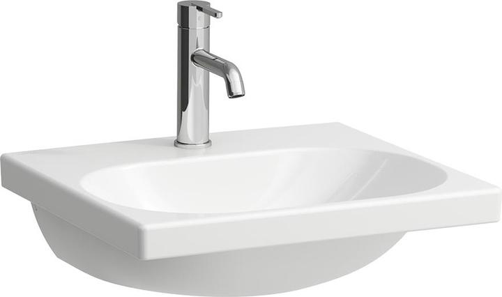 Actual product image Laufen Washbasin LUA 50x46cm ub o ÜL ÜLK u ge. 1 HL-A we LCC (460 mm, 500 mm)