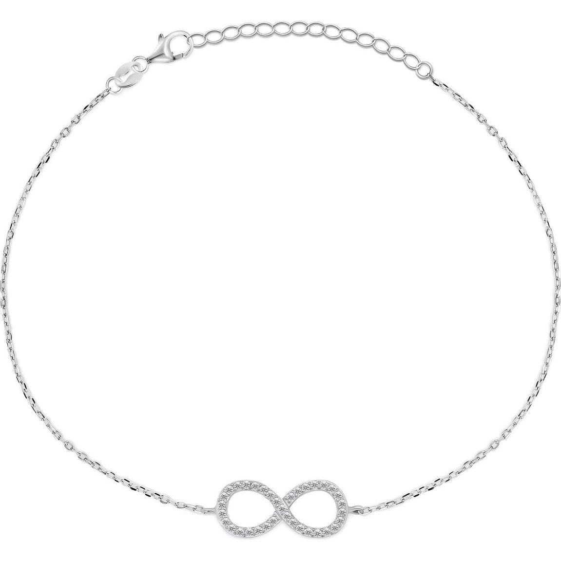 Brilio, Bracciale, Argento - Braccialetto infinito in argento BRC64W