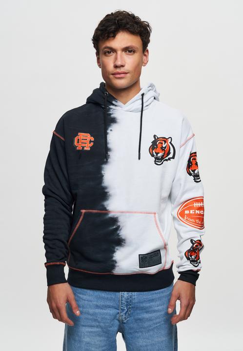Immagine prodotto Recovered Felpa con cappuccio in pile Re:covered - INK DYE Cincinnati Bengals - 3XL (3XL)