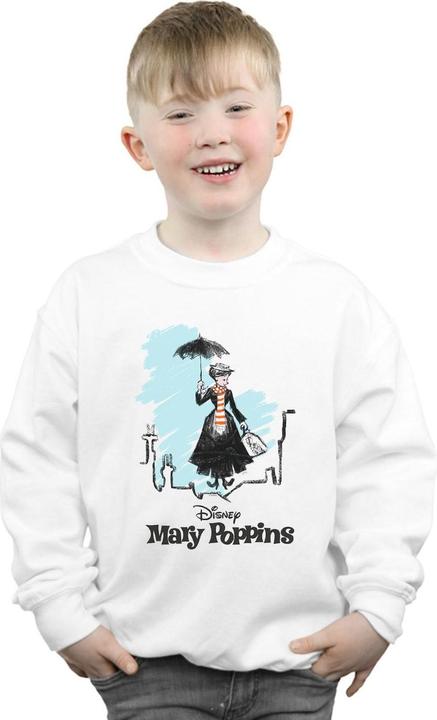 Produktbild Disney Mary Poppins Rooftop Landing Colour Sweatshirt Jungen (140, 146)