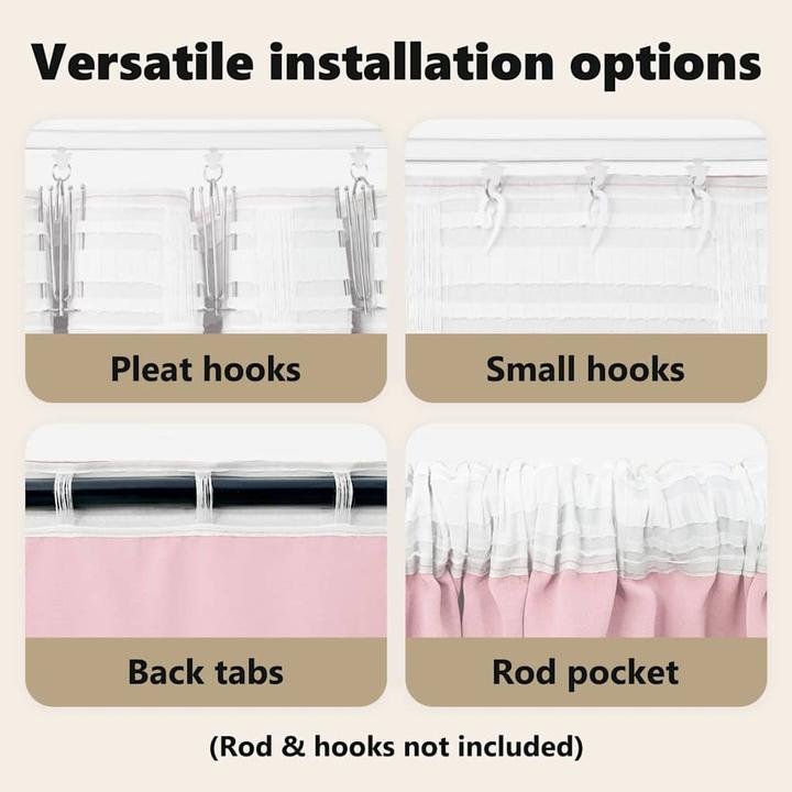 Actual product image vidaXL Vorhänge (140 x 225 cm)