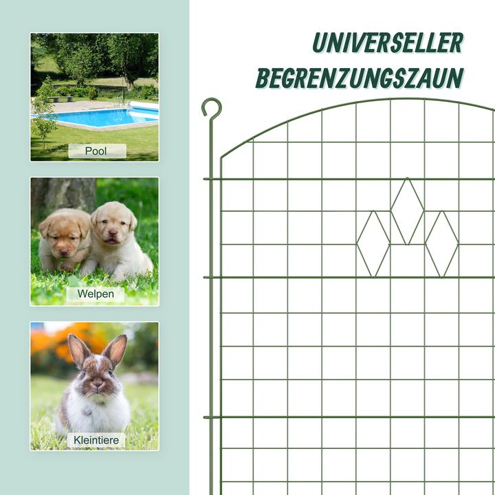 Productafbeelding Relaxdays 5x Teichzaun