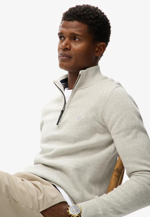 Image du produit Superdry Pull à demi-zip Essentials en coton (3XL)