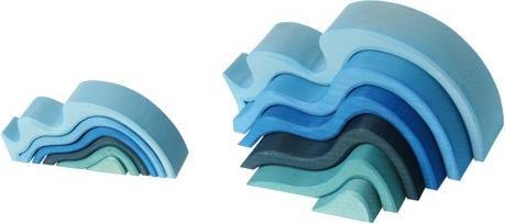 Actual product image Grimm's Water waves (6 pieces)