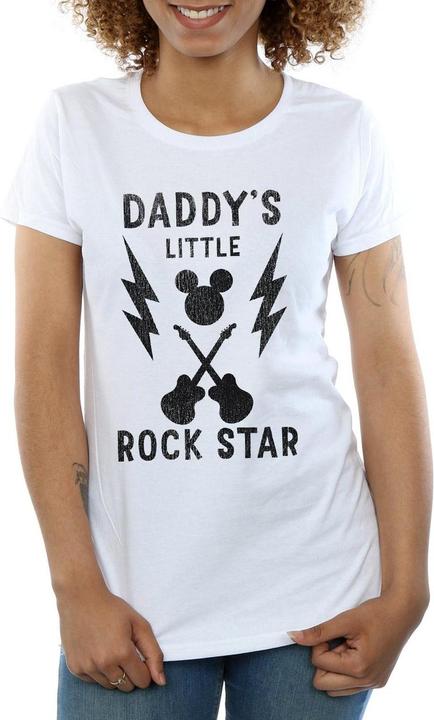 Image du produit Disney - T-shirt MICKEY MOUSE DADDY'S ROCK STAR - Femme (XL)