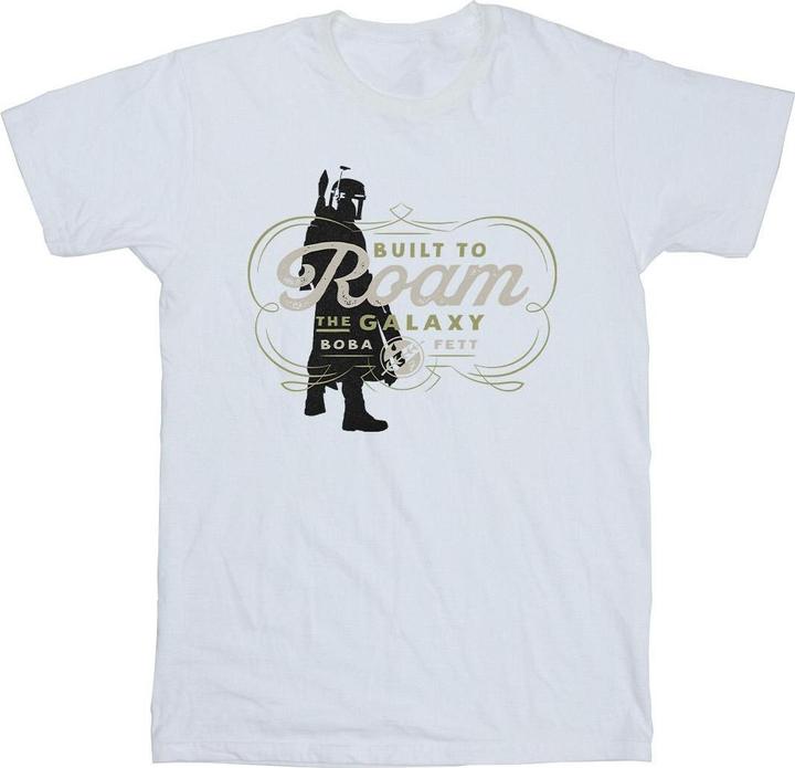 Immagine prodotto Star Wars The Book Of Boba Fett Built To Roam Maglietta Uomo (L)