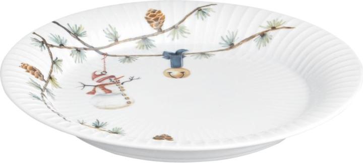 Actual product image Kähler Hammershoi Jul Christmas Plate (1 x, 22 cm)