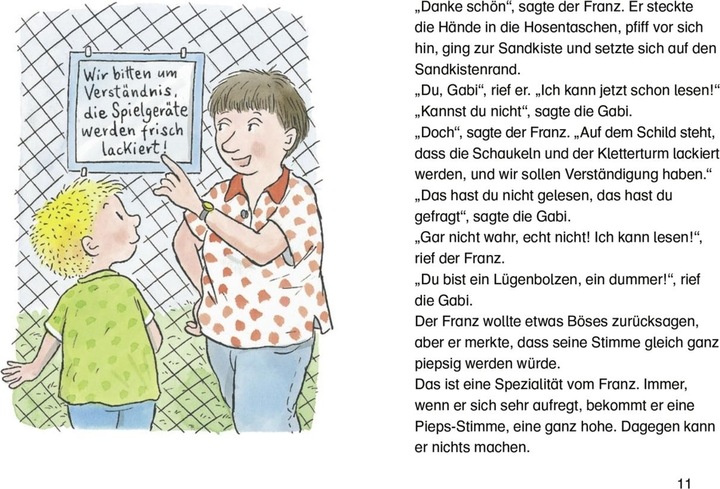 Image du produit Neues vom Franz (Allemand, Christine Nöstlinger, Erhard Dietl, 2020)