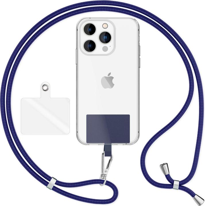 Actual product image Nalia Universal mobile phone necklace with pad