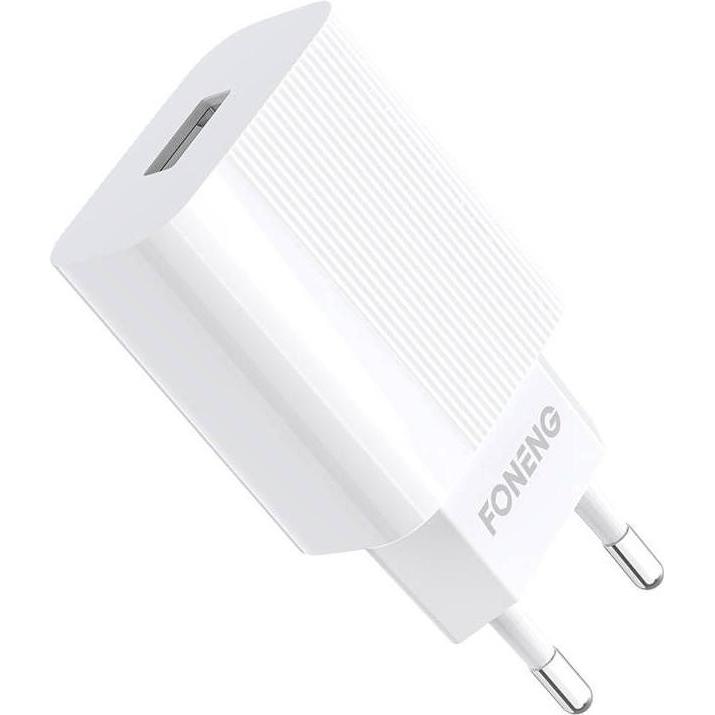 Thumbnail - Foneng Charger EU28 (12 W), USB Ladegerät, Weiss