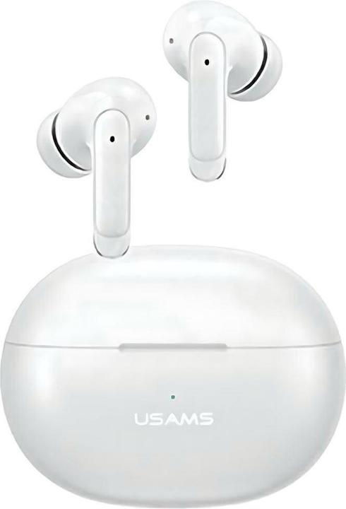 Actual product image Usams Słuchawki Bluetooth 5.3 TWS X-don series bezprzewodowe biały/white BHUENCXD02 (US-XD19) (6 h, Wireless)