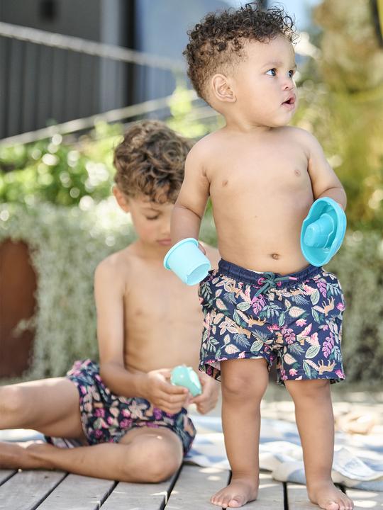 Actual product image Vertbaudet Capsule Bademode TROPEN: Jungen Baby Badehose (68)