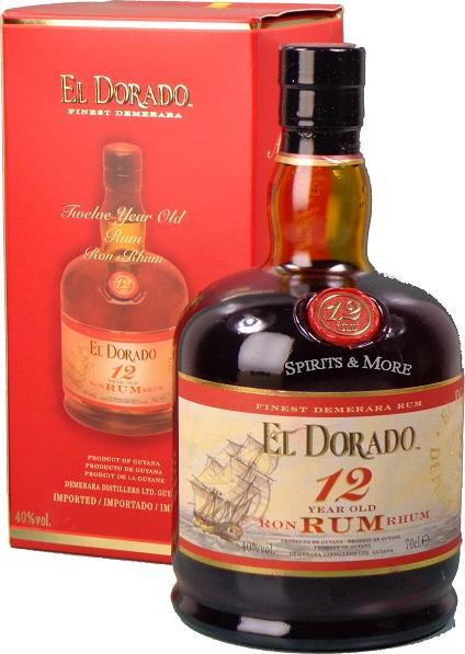 Produktbild El Dorado 12 Years (1 x 70 cl)