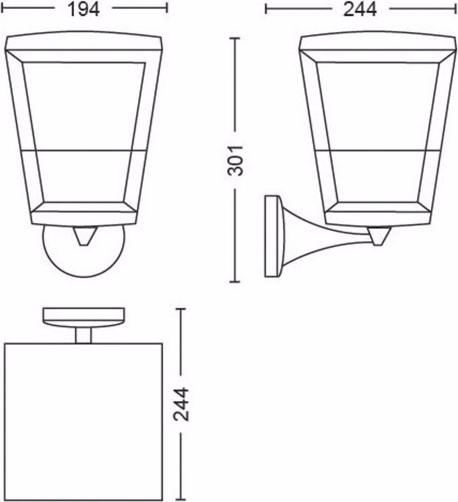 Produktbild Philips Hue Econic Basis (1150 lm)