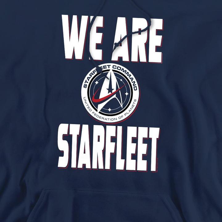 Produktbild Universal Textiles We Are Starfleet Kapuzenpullover (XL)