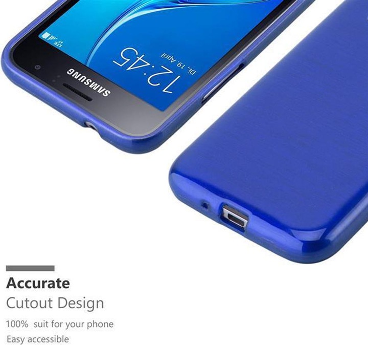 Immagine prodotto Cadorabo Copertura spazzolata in TPU (Samsung Galaxy J1 (2016))