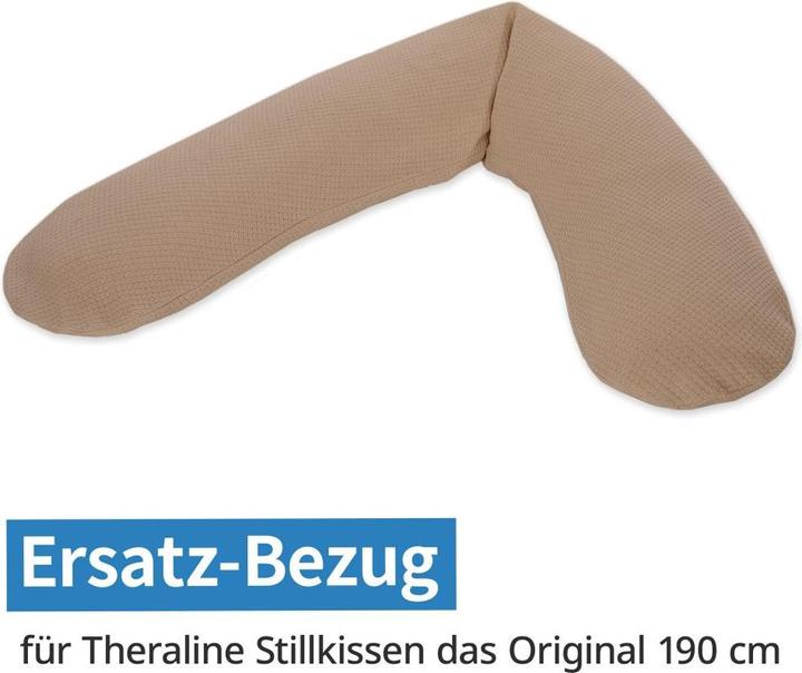 Actual product image Theraline Nursing pillow replacement cover for nursing pillow The Original - fine knit (190 cm)