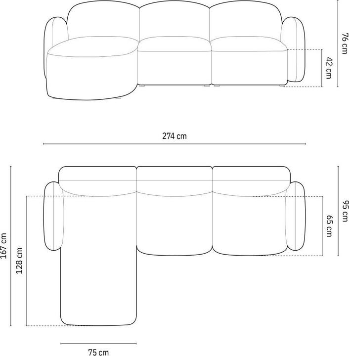 Produktbild Micadoni Blair (Ecksofa)