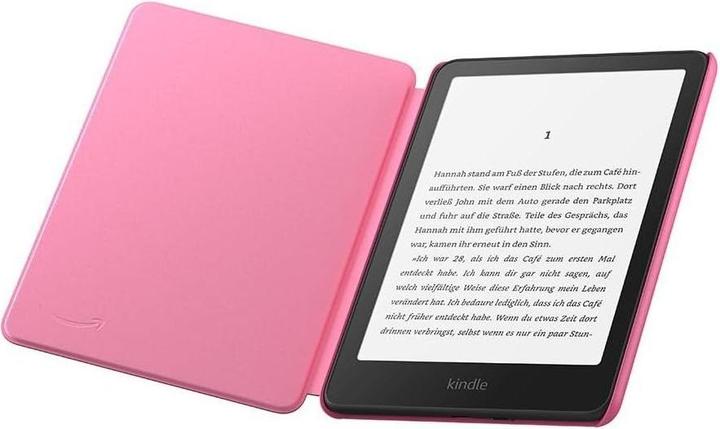 Produktbild Amazon Kindle Paperwhite (2024) fabric cover - raspberry (Amazon Kindle Colorsoft)