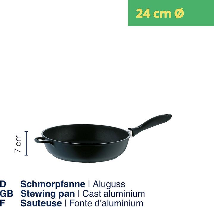 Produktbild Kela Kerros (Bratpfanne, Aluminiumguss, 24 x 7 cm)