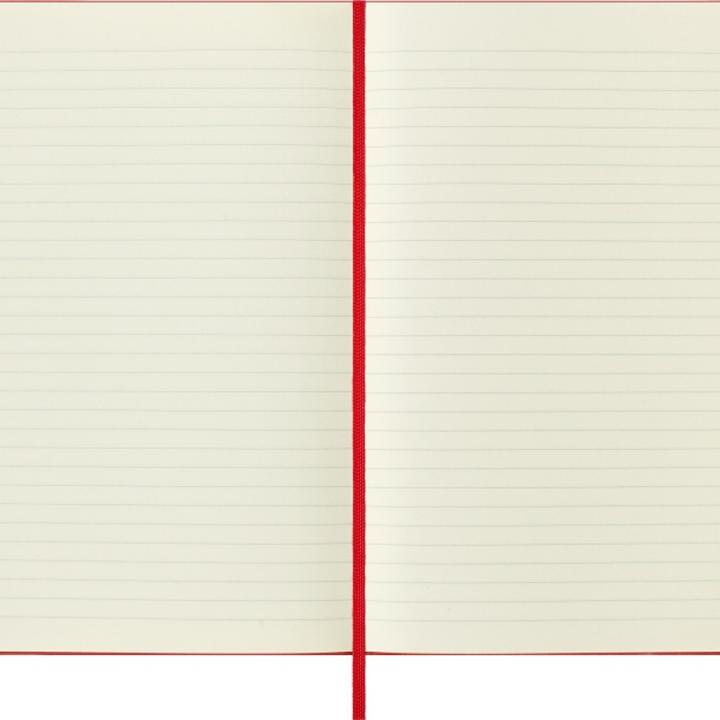 Actual product image Moleskine Notebook Classic Large (A5, Lined, Hardcover)