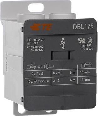 Produktbild Entrelec DISTRIBUTION BLOCK 175A 2 IN X 10 (Verteiler)