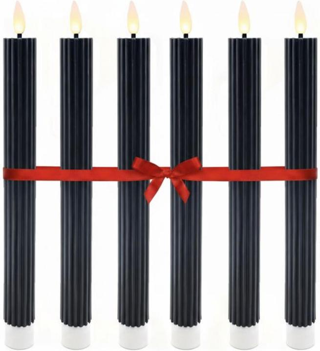 Actual product image Relaxdays 6x LED tapers (6x)