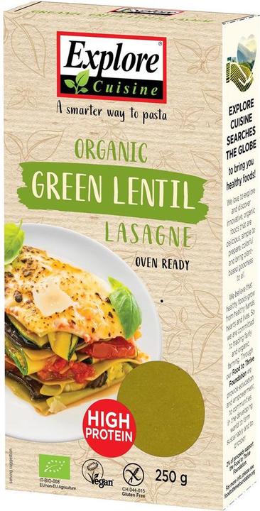 Explore Cuisine Lasagna from green lentils organic (303 g)