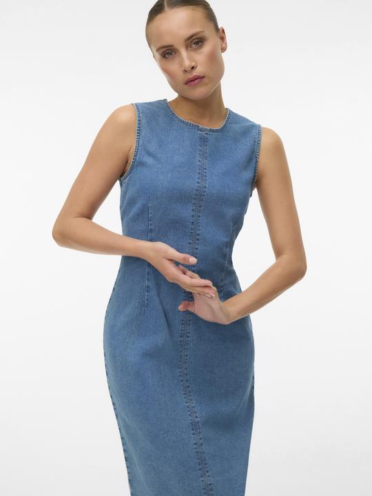 Image du produit Vero Moda VMINGIA Langes Kleid Jeanskleid (M)
