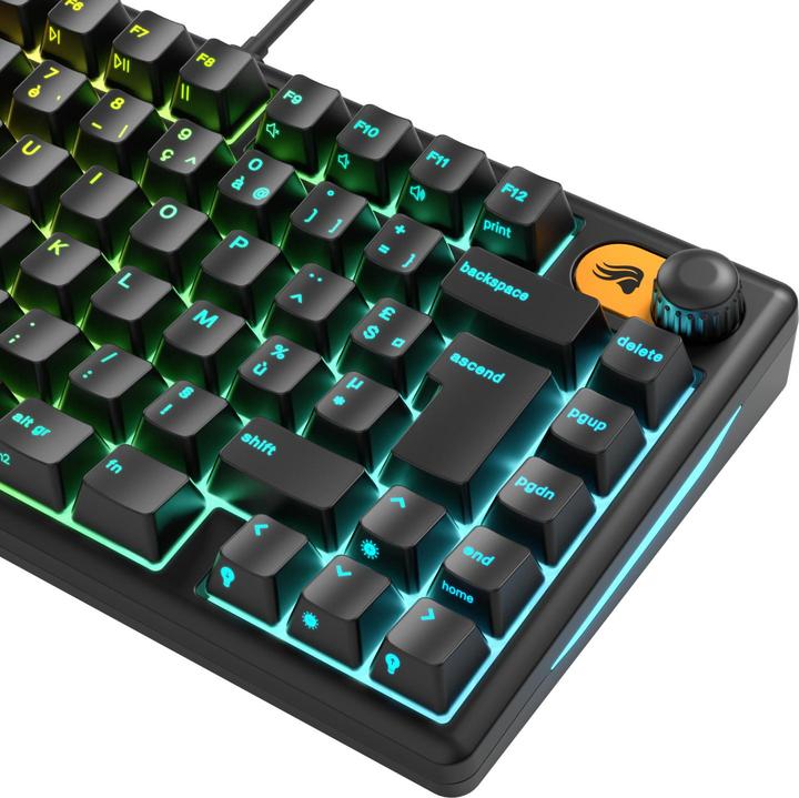 Image du produit Glorious PC Gaming Race Glorious GMBK 75 % : clavier RGB personnalisable (FR, Filaire)