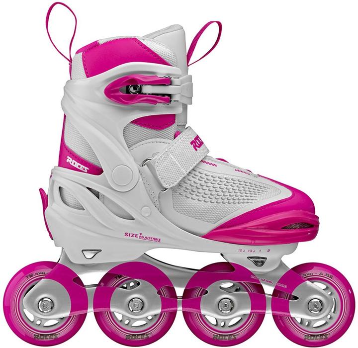 Image du produit Roces - Moody X TIF Girl Verstelbare Skeelers - Kinderen - Wit - Roze - 36-40 (37)