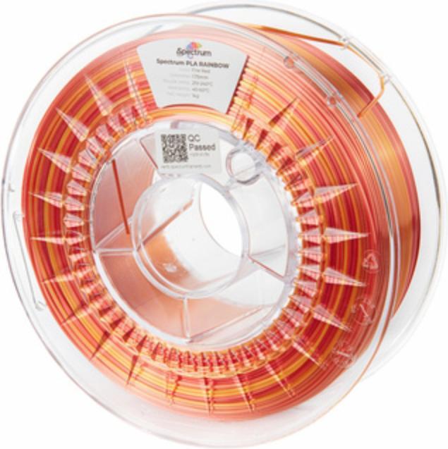 Produktbild Filament PLA Rainbow Fire Red 1.75mm 1kg (1.75 mm, 1000 g)