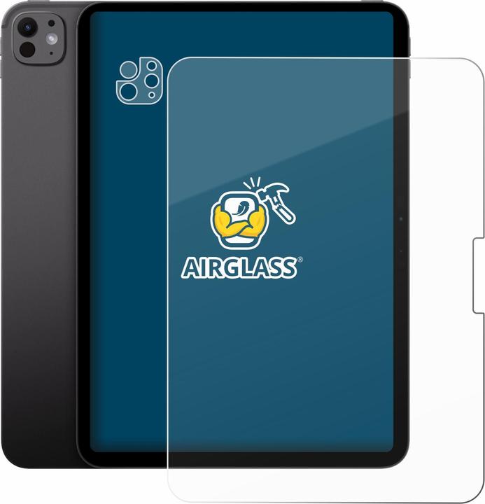 Produktbild BROTECT Schutzglas für Apple iPad Pro 11" 2025 (Display+Kamera) Schutzfolie Panzer Folie Glas Display (1 Stk., Apple iPad Pro 11 2025)