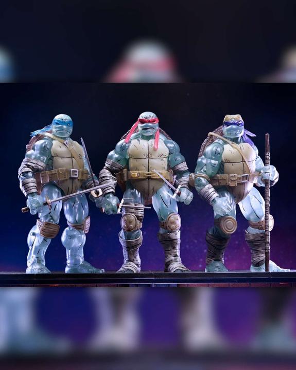 Actual product image Neca Teenage Mutant Ninja Turtles (The Last Ronin) Actionfiguren 3er-Pack Ghost Brothers 18 cm