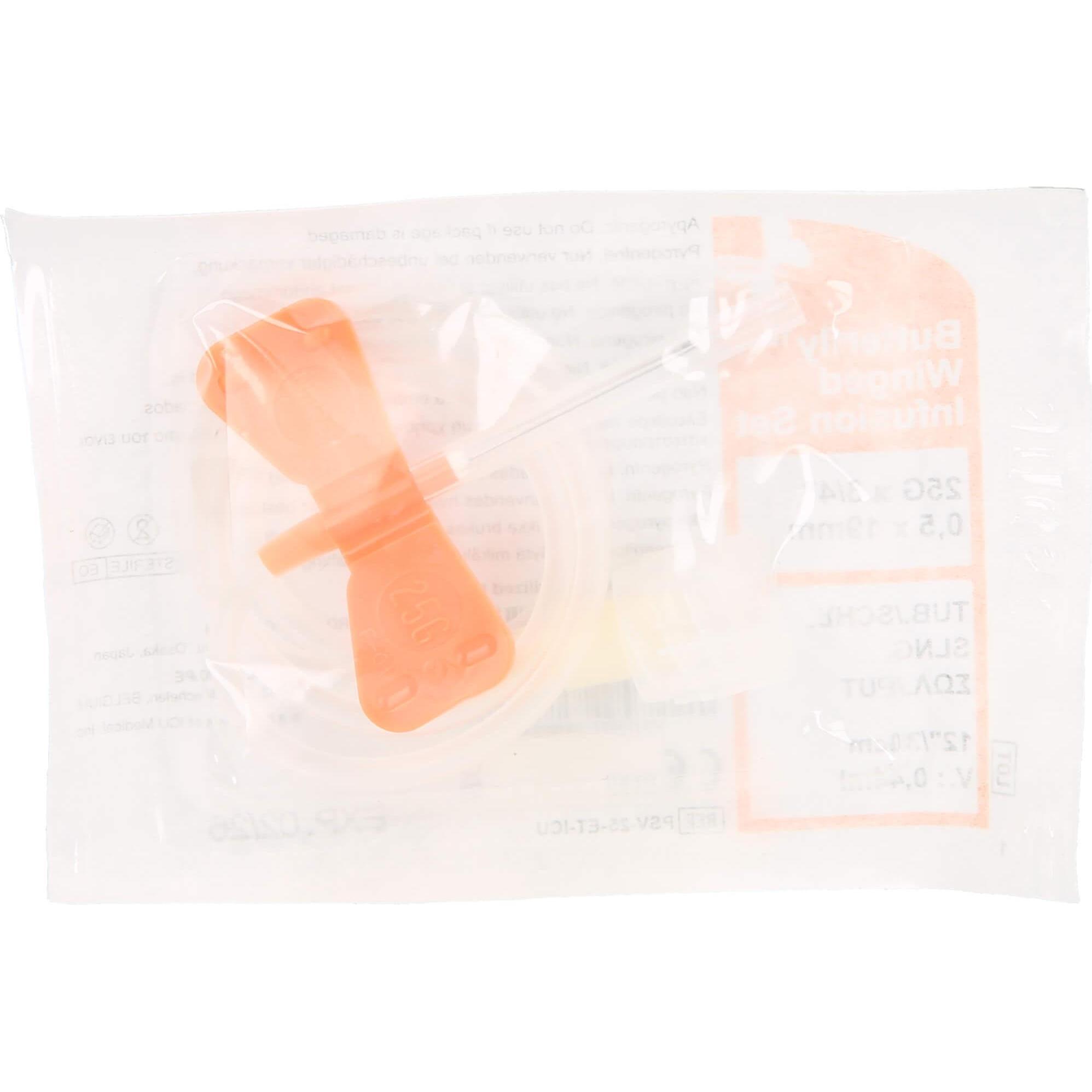 ICUserver, Praxisbedarf, Infusionszubehör Butterfly 25G orange, 1 St KAN