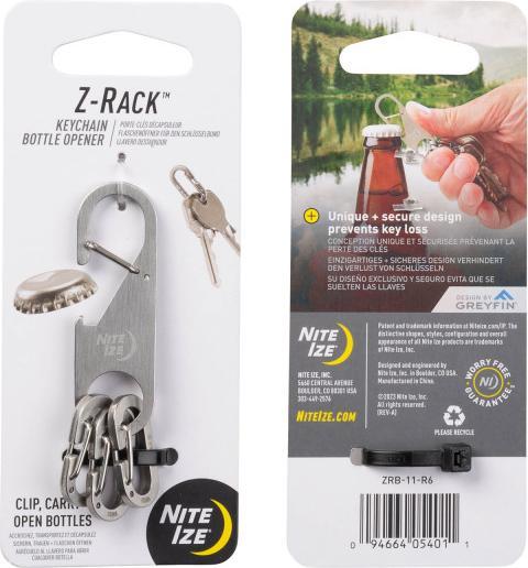 Actual product image Nite Ize Z-Rack™ Keychain Bottle Opener