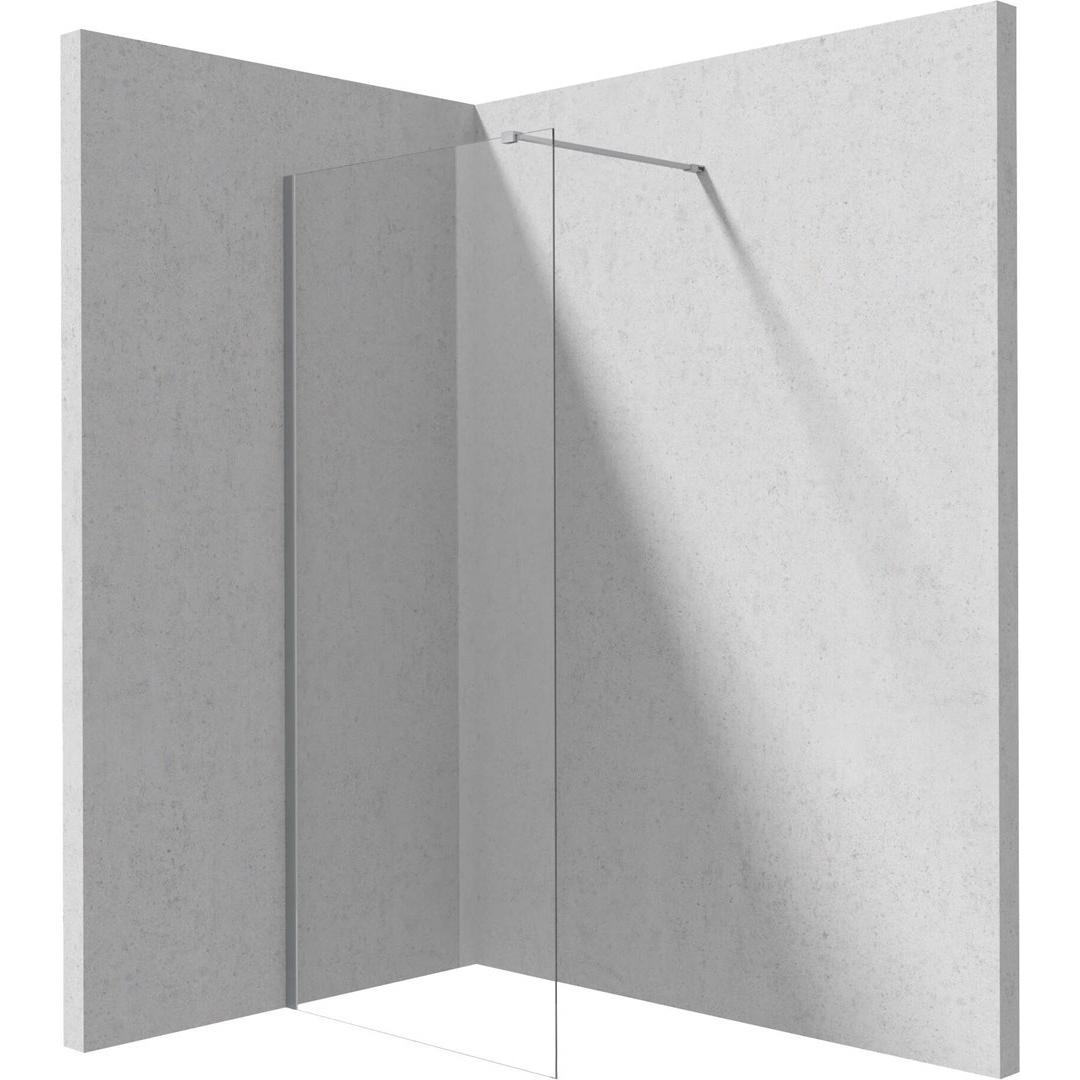 Deante, Duschkabine + Duschwand, Begehbare Duschwand 80 cm (80 cm)