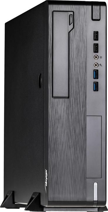 Produktbild Akyga AK-502-02BK Computer-Gehäuse Midi Tower (mATX, Flex-ATX)