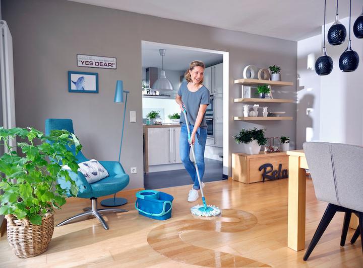 Produktbild Leifheit CLEAN TWIST Ergo Disc Mop Set (1 Stk.)