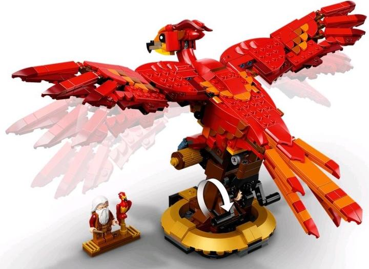 Immagine prodotto LEGO Fawkes, la Fenice di Silente (76394, LEGO Harry Potter, Set LEGO rari)