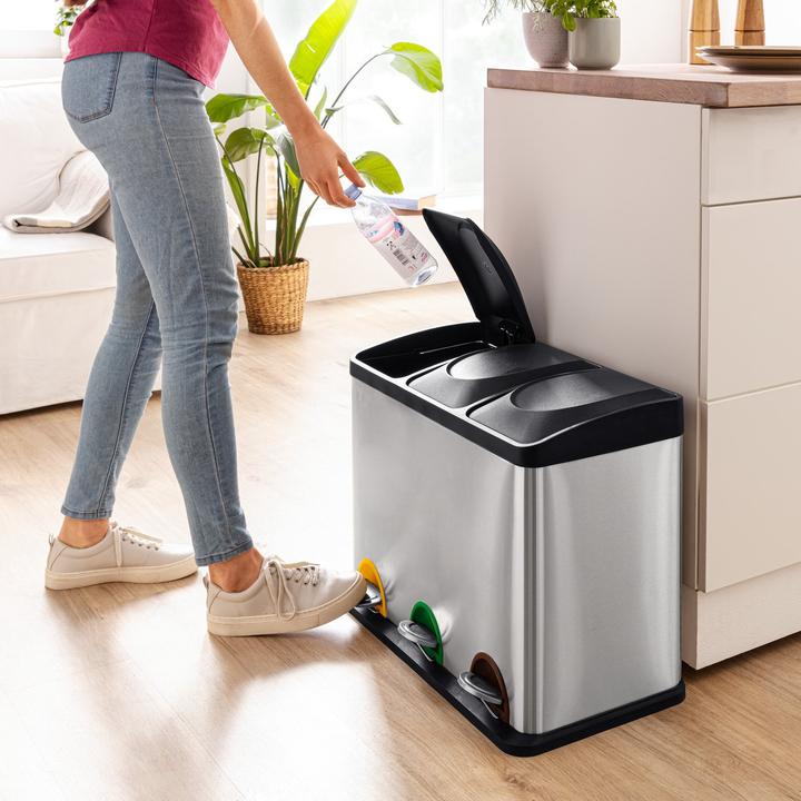 Produktbild Praktikus Recyclingstation Premium 3 x 18 l (18 l)